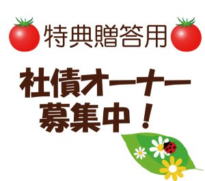 画像1: ハニーミント「トマト・アスパラガス特典（贈答用）」第20回社債募集
