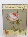 画像1: SHABBY TIN PLATE ROSE