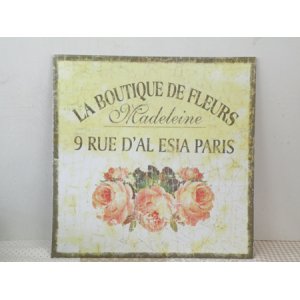 画像: ★TIN PLATE LA BOUTIQUE DE FLEURS