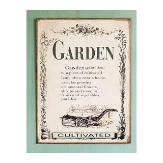 画像1: SCENERY TIN PLATE GARDEN