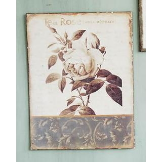 画像1: TIN PLATE Tea Rose