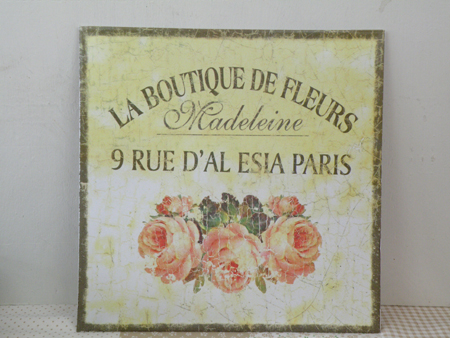 画像: ★TIN PLATE LA BOUTIQUE DE FLEURS